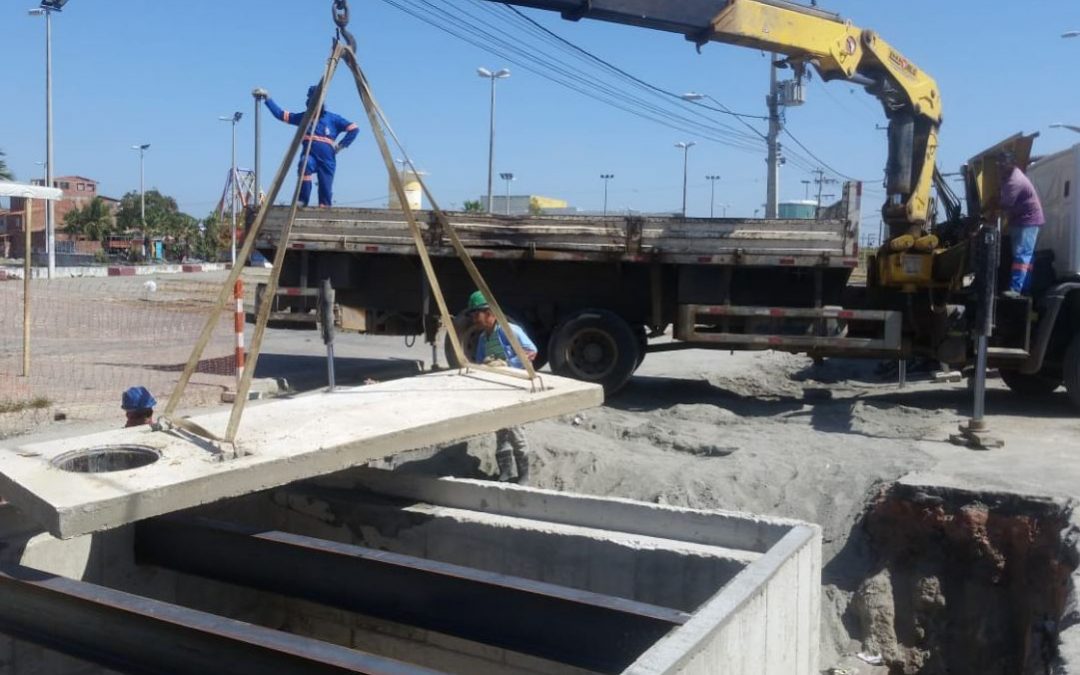 Iniciada nova etapa da obra de duplicação da adutora do Ancuri