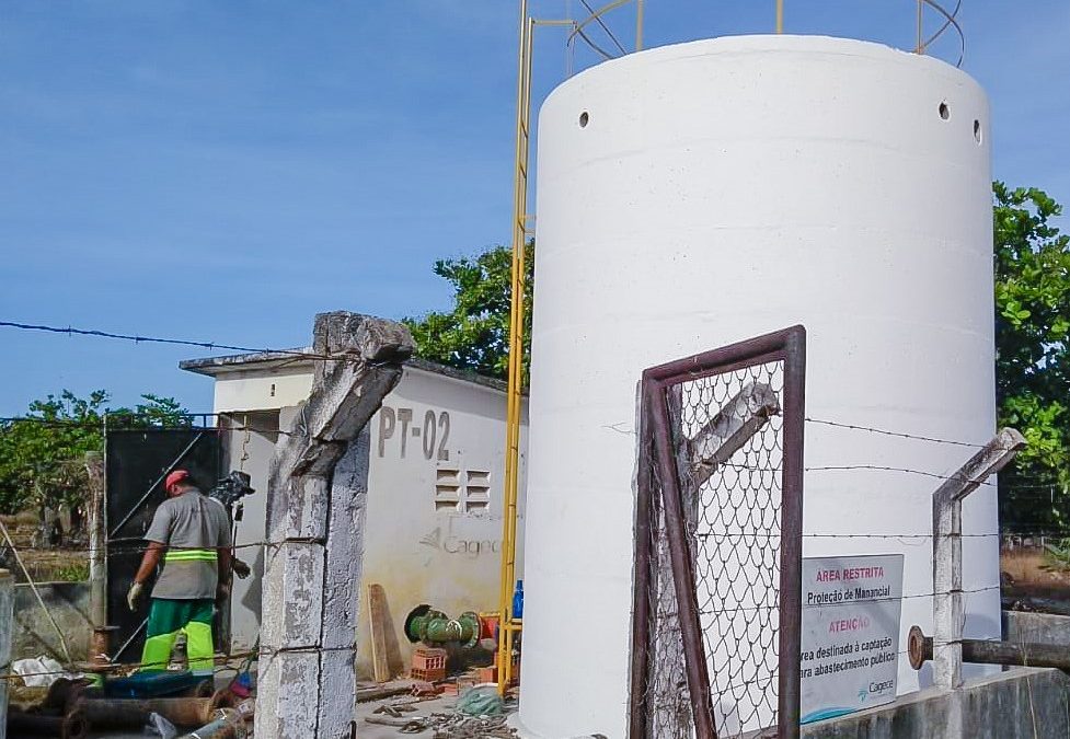 Cagece e SRH realizam ações conjuntas para melhorar o abastecimento em Jijoca de Jericoacoara