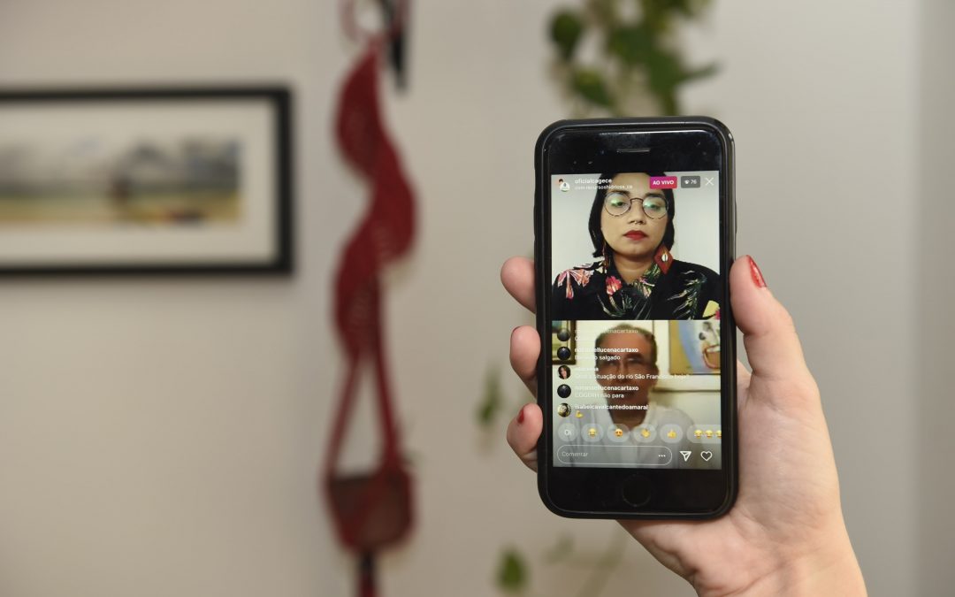 Secretário Francisco Teixeira fala sobre a situação hídrica no Ceará em live no Instagram