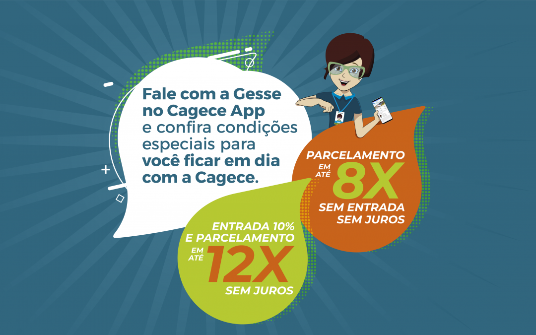 Cagece prorroga campanha para parcelamento de débitos