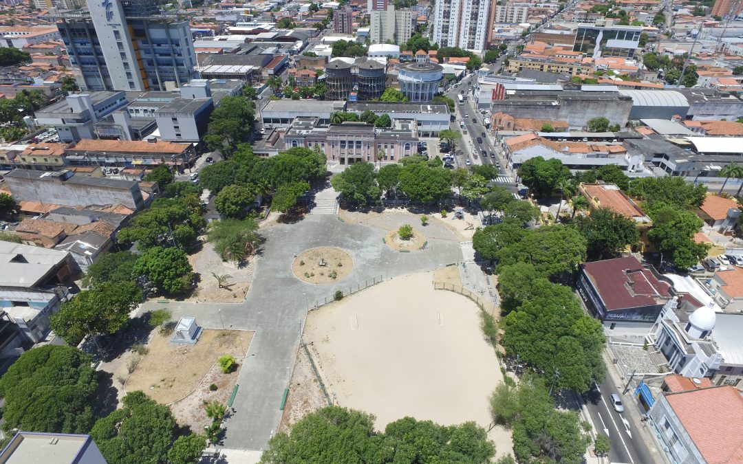 Cagece adota praça da Bandeira e inicia obras de requalificação urbana no local