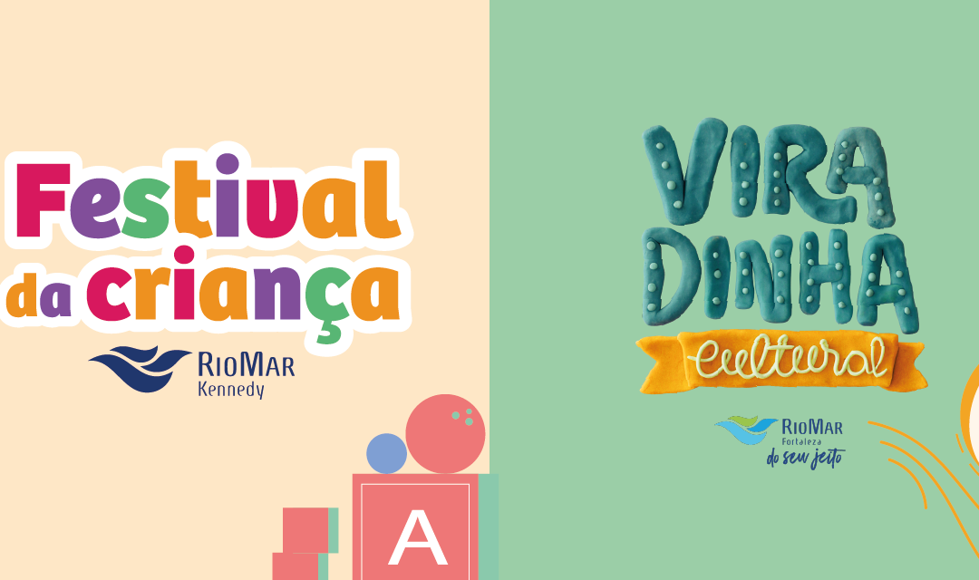 Programação especial do Dia das Crianças no RioMar conta com participação da Cagece