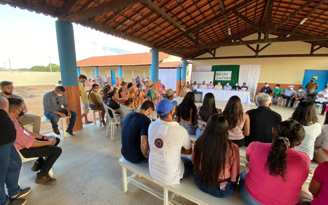 Cagece inicia obras do Programa Águas do Sertão