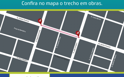 Cagece executa obras de melhoria na rede de água na Av. Santos Dumont