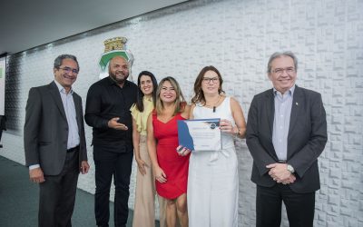 Ouvidoria da Cagece recebe prêmio de melhor ouvidoria do estado