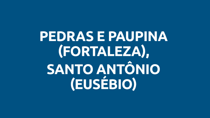PAUPINA, PEDRAS E SANTO ANTÔNIO