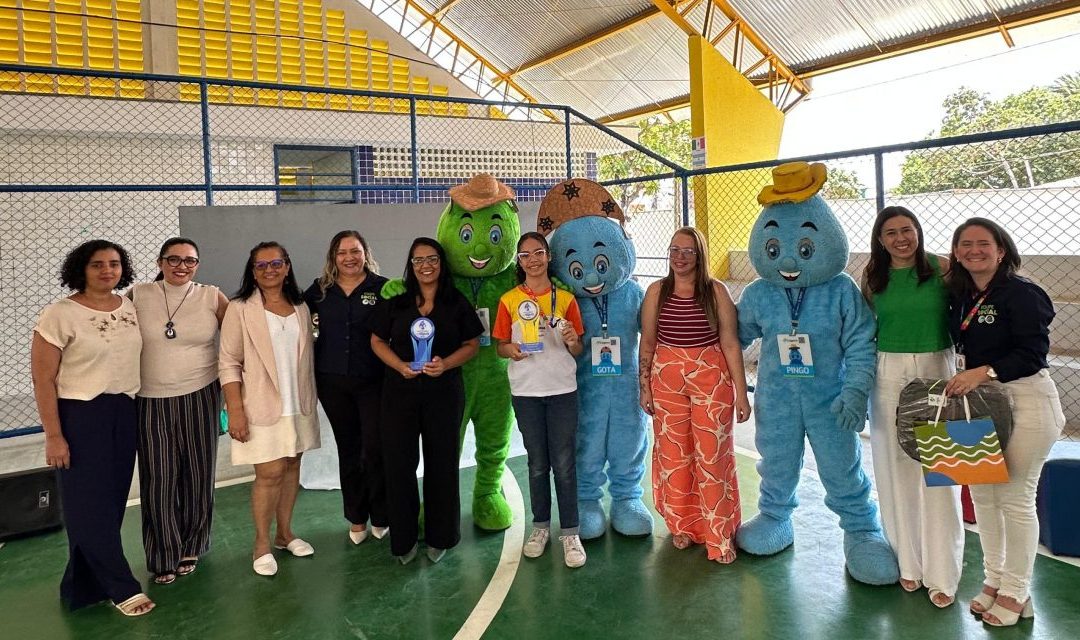 Estudante de Fortaleza é premiada com o 1° lugar nacional nas Olimpíadas da Água