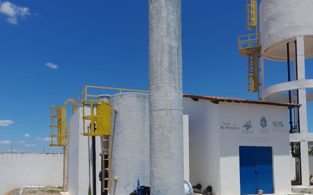 Cagece inicia operação de estação de tratamento de água em Penaforte