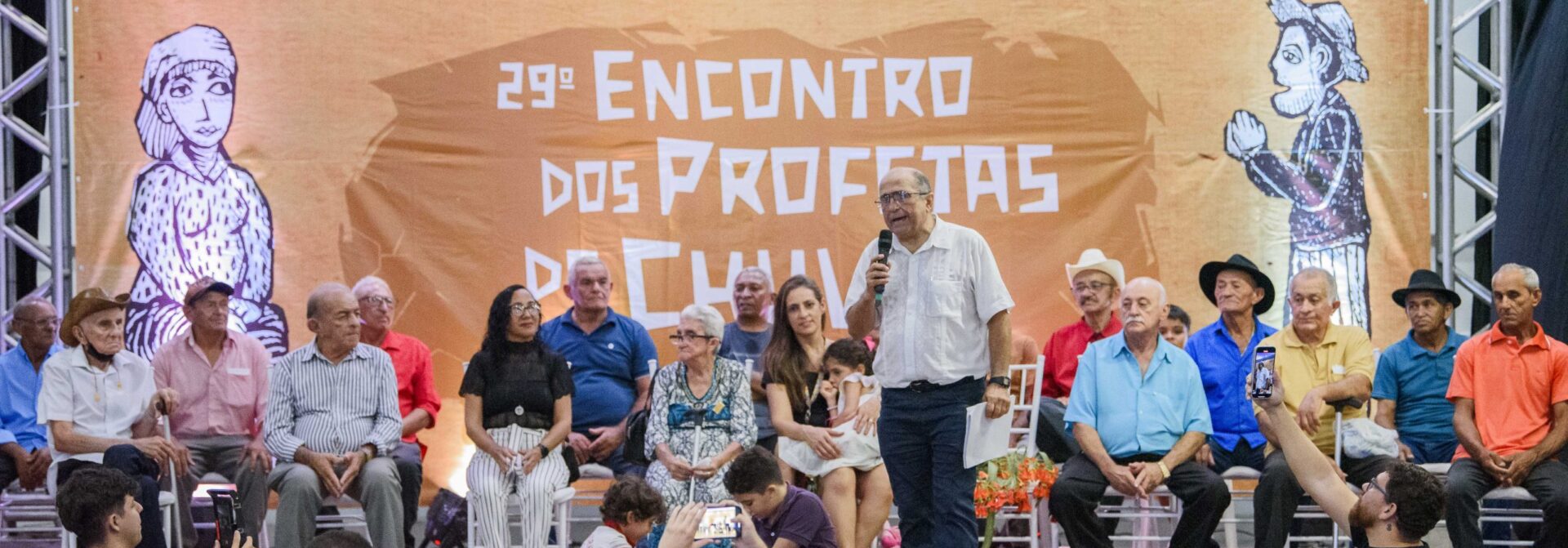 Cagece marca presença no 29° Encontro dos Profetas da Chuva