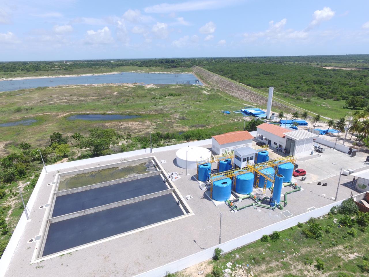 Cagece realiza obra para garantir abastecimento de Cascavel