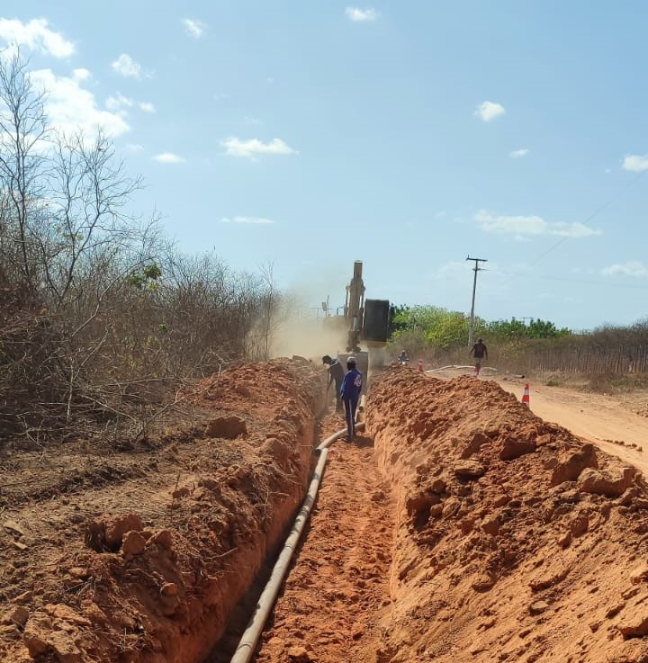 Nova adutora de água tratada é inaugurada em Santa Quitéria