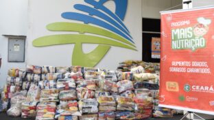 Cagece supera meta e arrecada mais de 6 toneladas de alimentos para a campanha Vacinação Solidária