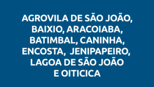 Paralisação programada