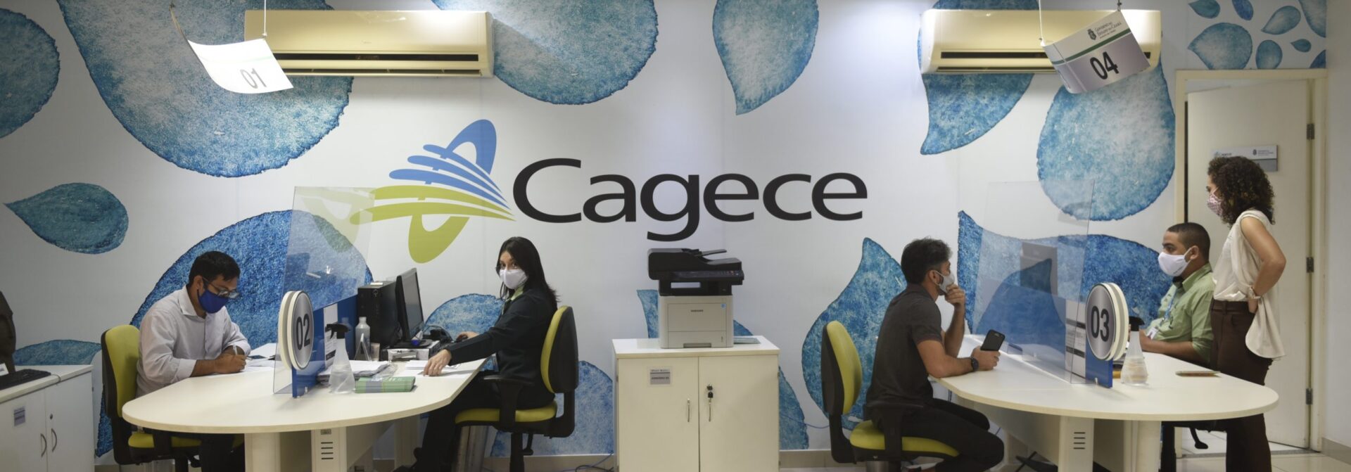 Agendamento é obrigatório para atendimento presencial em lojas da Cagece