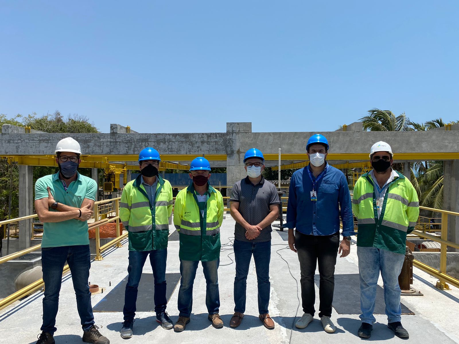 Cagece realiza melhorias na Estação de Pré-Condicionamento de Esgoto, em Fortaleza