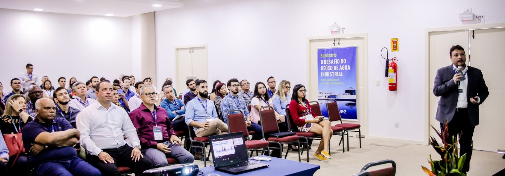 Cagece apresenta projetos de reúso industrial em Seminário da Suez