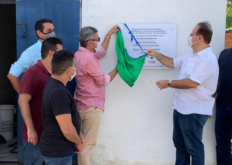 Sistema de esgotamento sanitário é inaugurado em Croatá