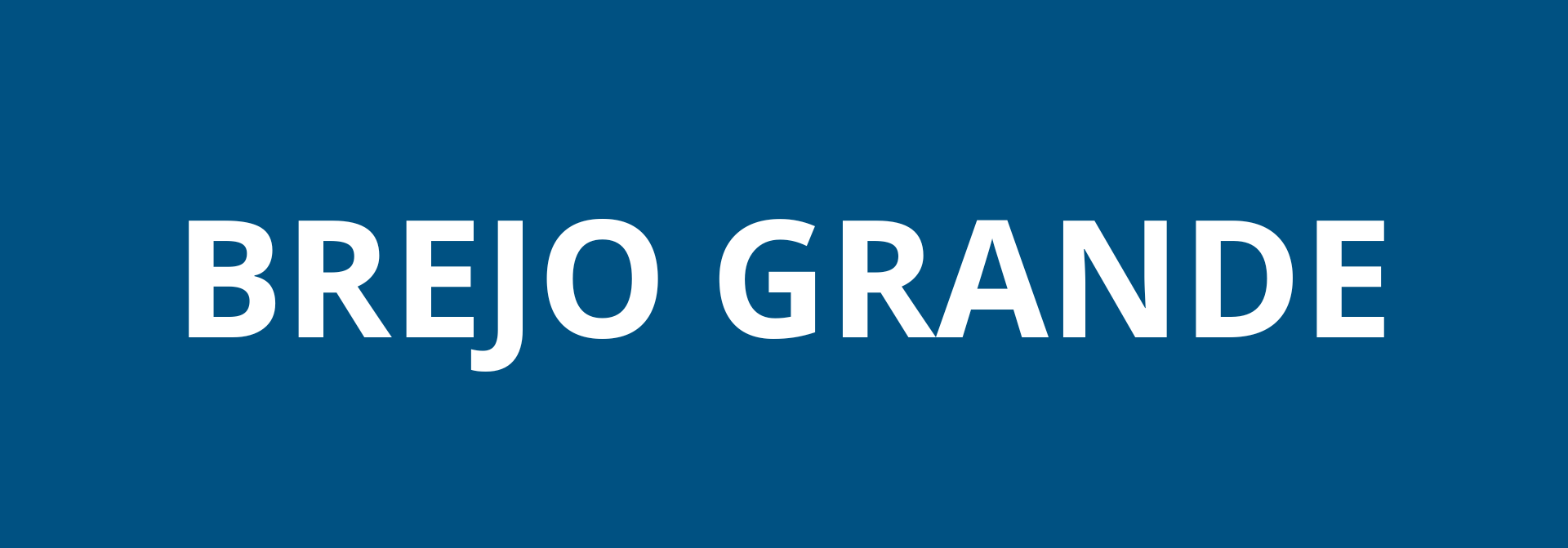 BREJO GRANDE
