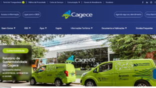 Portal da Cagece ganha novo layout e novas funcionalidades