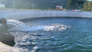 Cagece conclui obra que dobra capacidade de armazenamento de água em estação no município de Barreira