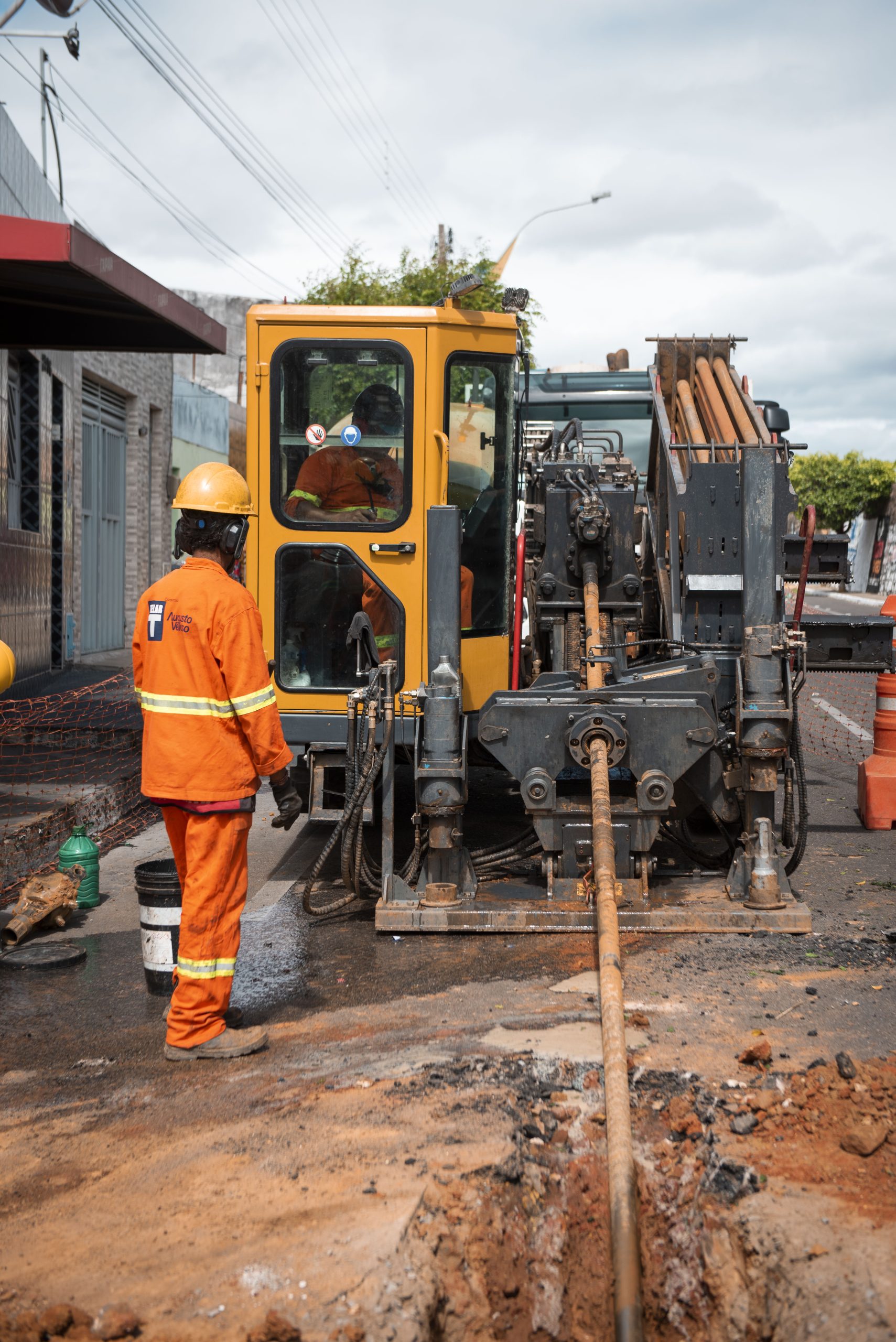 Obras para setorização do abastecimento de água avançam em Juazeiro do Norte