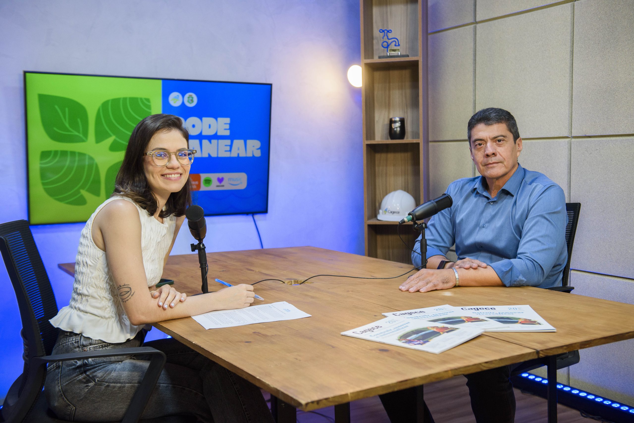 Pode Sanear: podcast aborda os desafios da gestão hídrica do Ceará em novo episódio