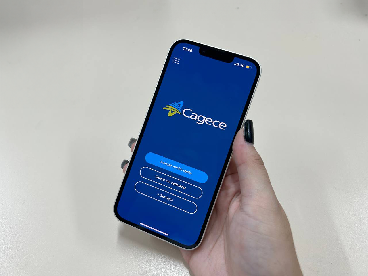 Nova versão do Cagece App oferece segurança com design moderno Nova versão do Cagece App oferece segurança com design moderno