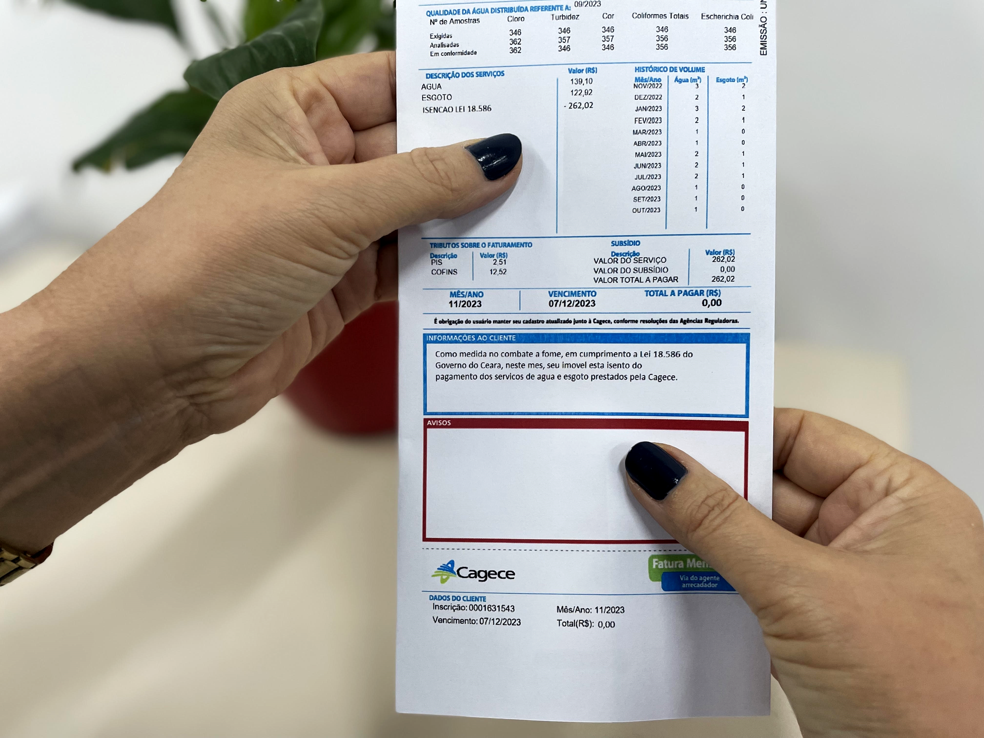 Cagece amplia isenção de tarifas para cozinhas do programa Ceará Sem Fome